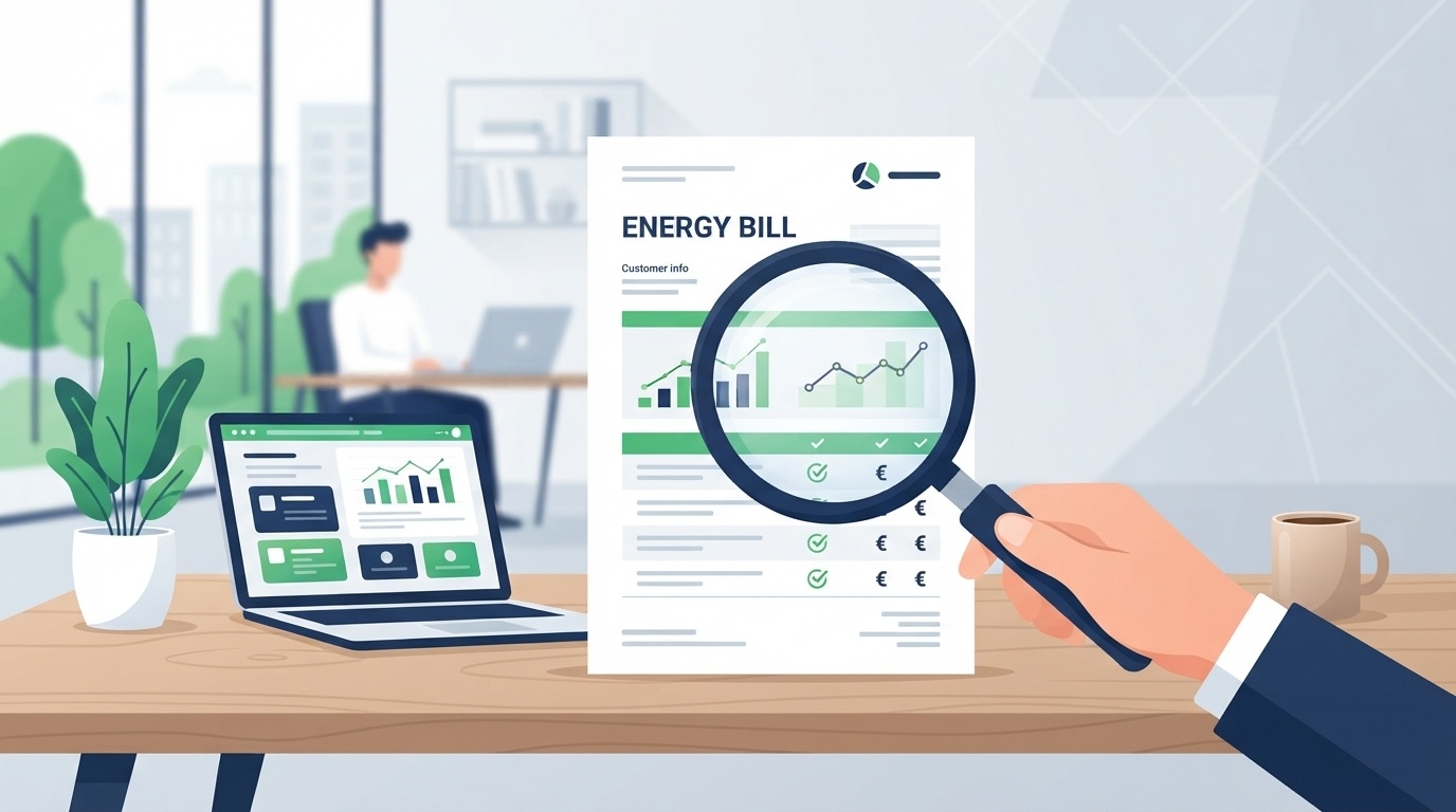 Audit gratuit facture énergie Belgique